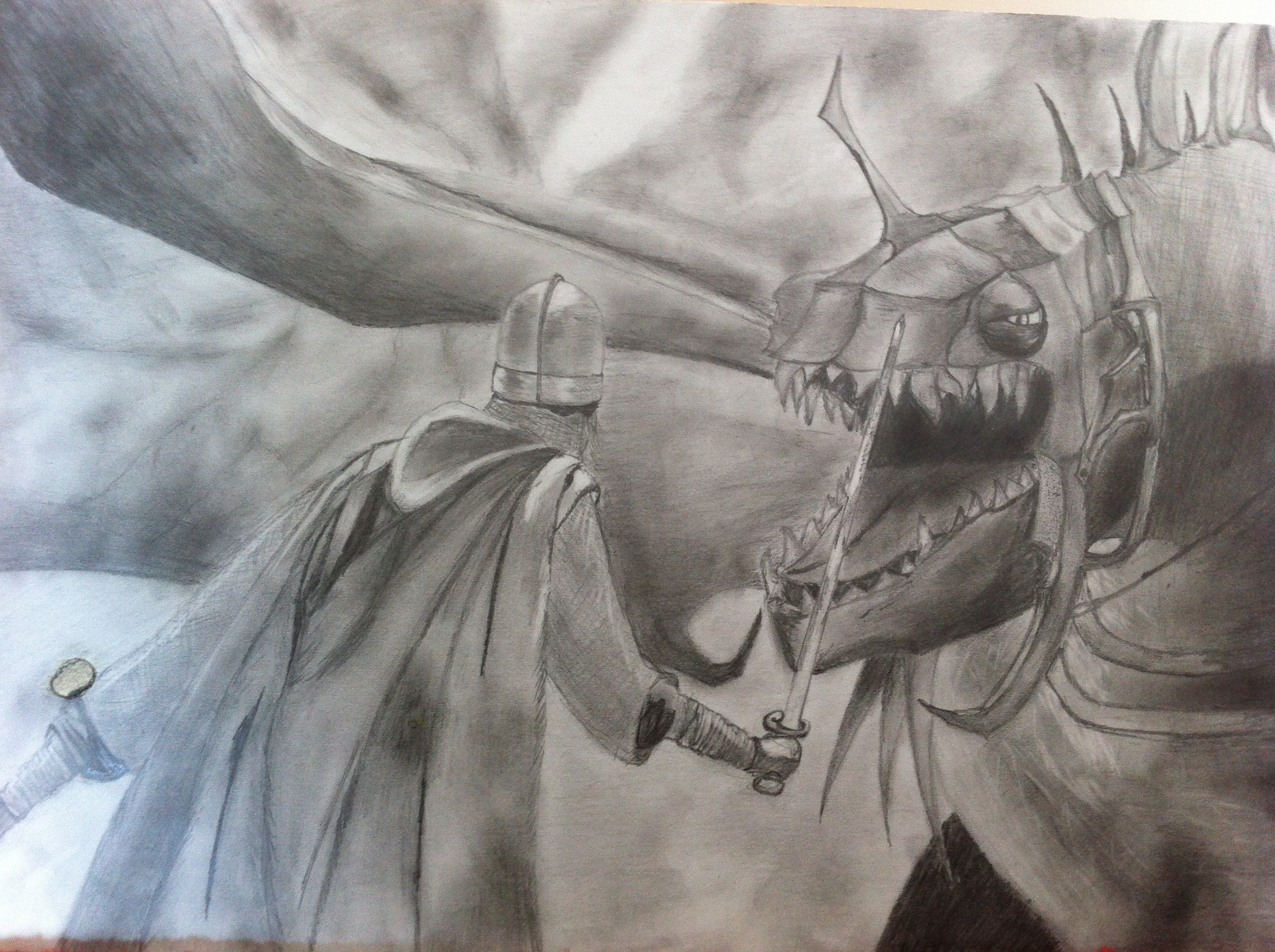 drawing of nazgul