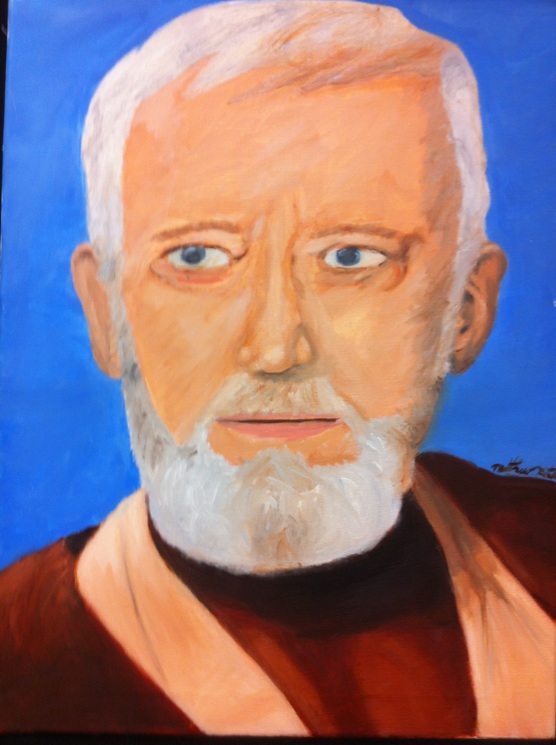 obi wan painting